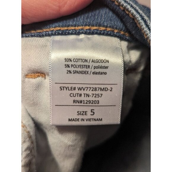 Cello Women's Size 5 Distressed Raw Hem - Picture 7 of 15